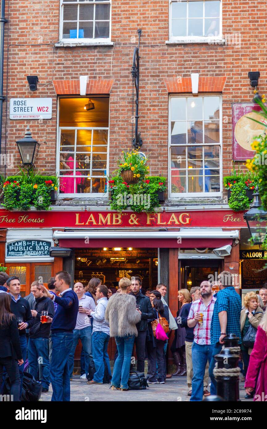 Lamb and Flag Pub, London, UK Stock Photo Alamy