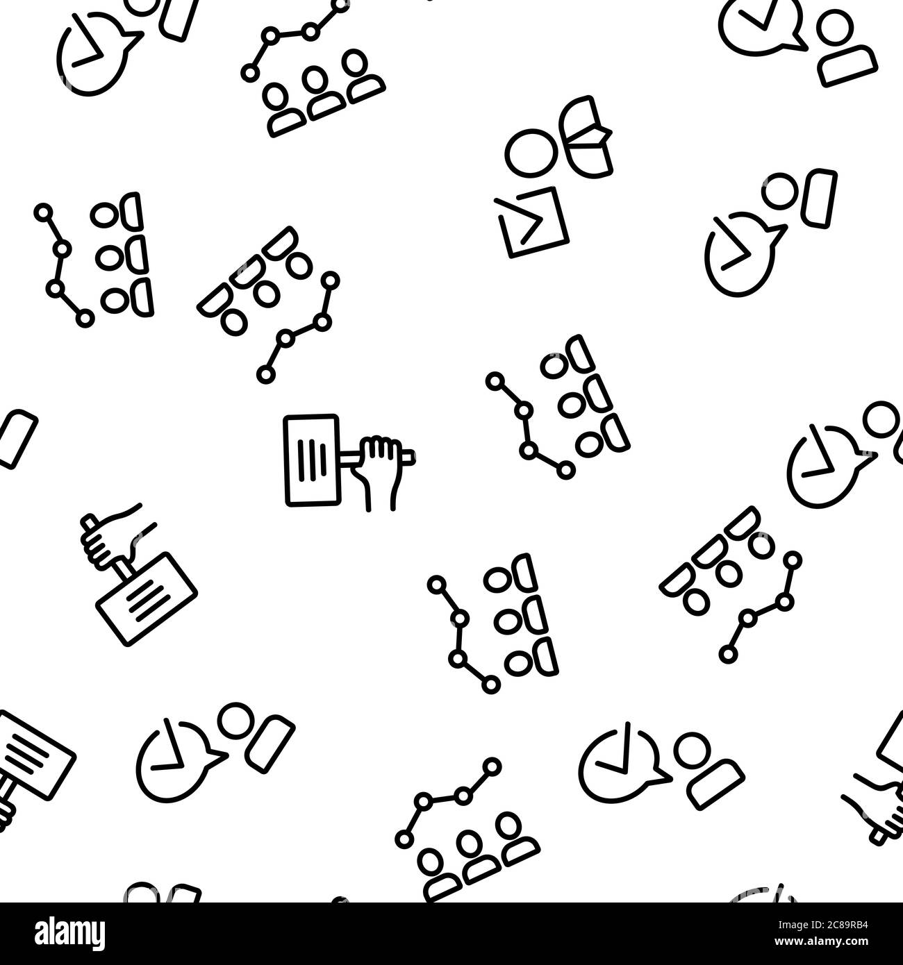 Political Election Vector Seamless Pattern Stock Vector Image & Art - Alamy