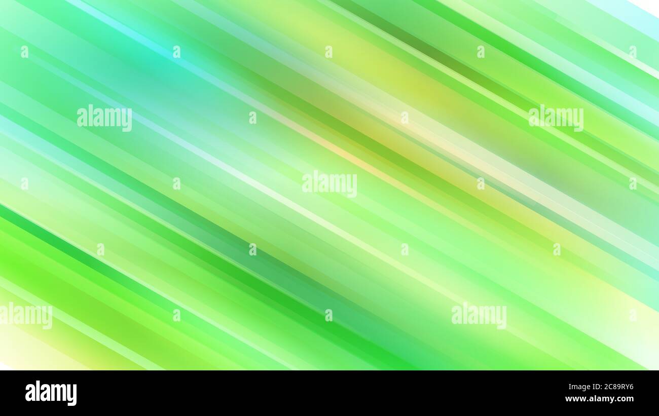Abstract background with diagonal lines in light green colors Stock ...