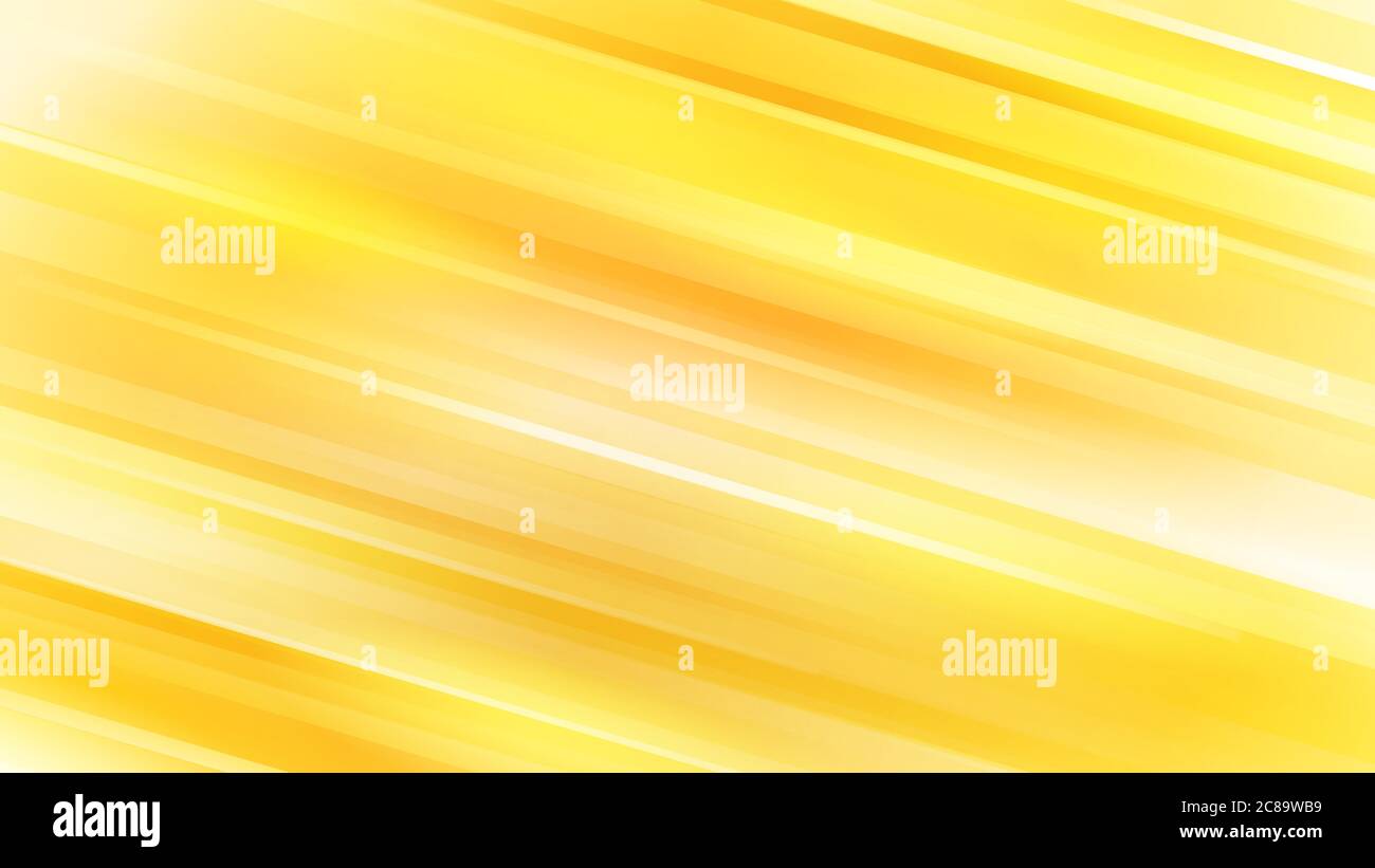 Abstract background with diagonal lines in yellow colors Stock Vector