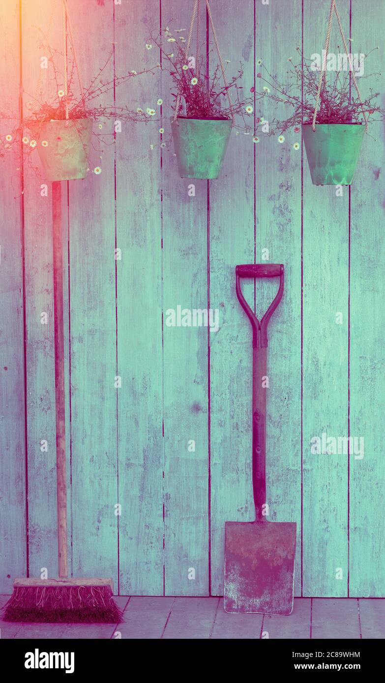 Spade and broom hires stock photography and images Alamy