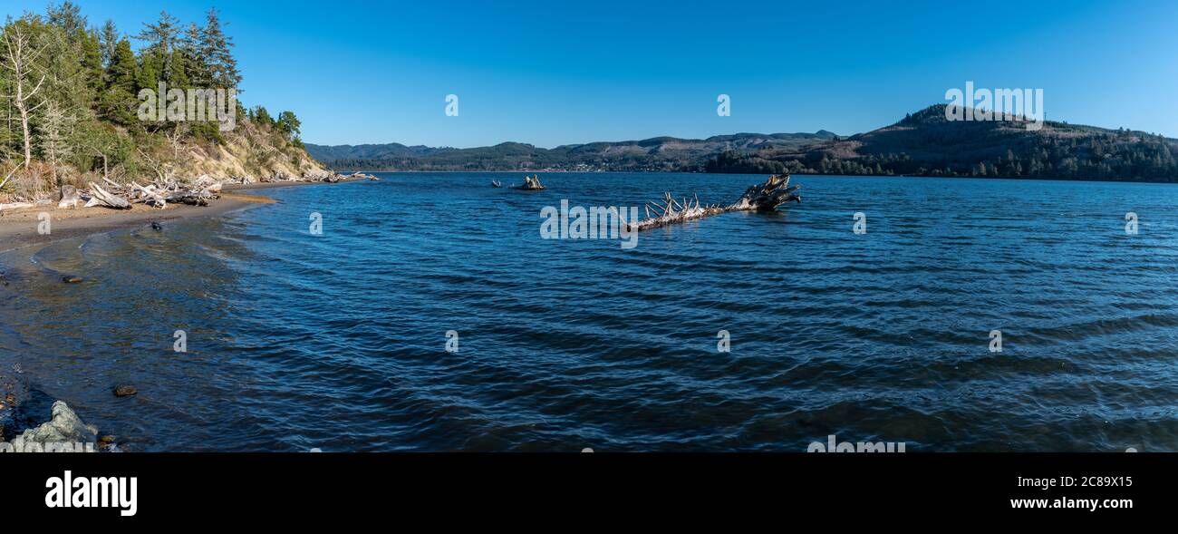 Nehalem Bay and River, OR Stock Photo Alamy
