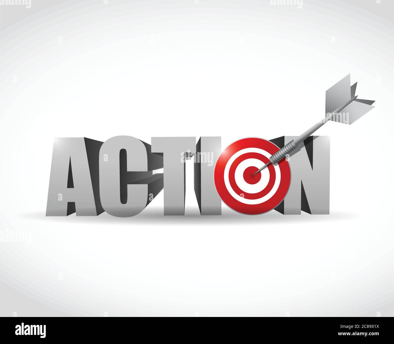 Skills target concept Stock Vector Images - Alamy