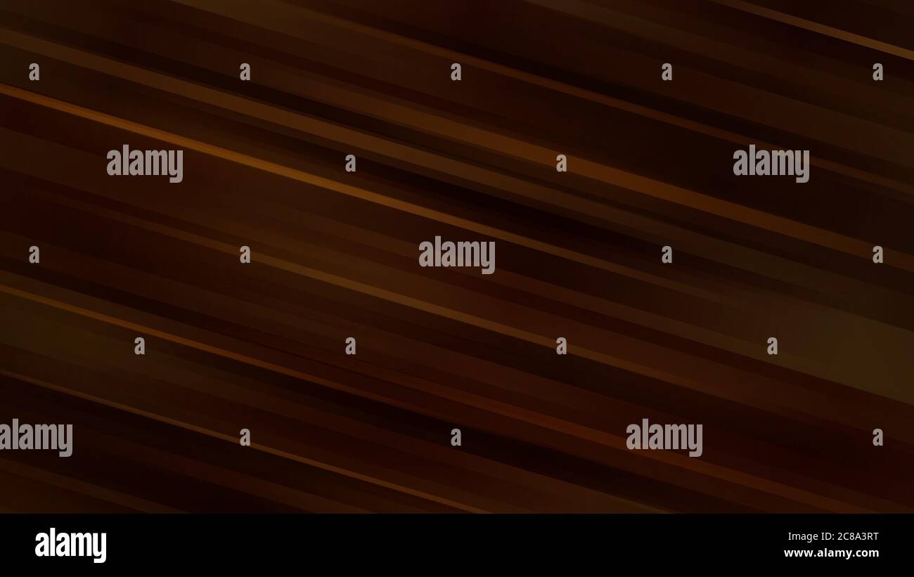 Abstract background with diagonal lines in dark brown colors Stock Vector