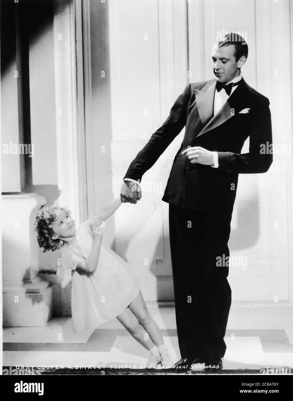 SHIRLEY TEMPLE and GARY COOPER in NOW AND FOREVER 1934 director HENRY