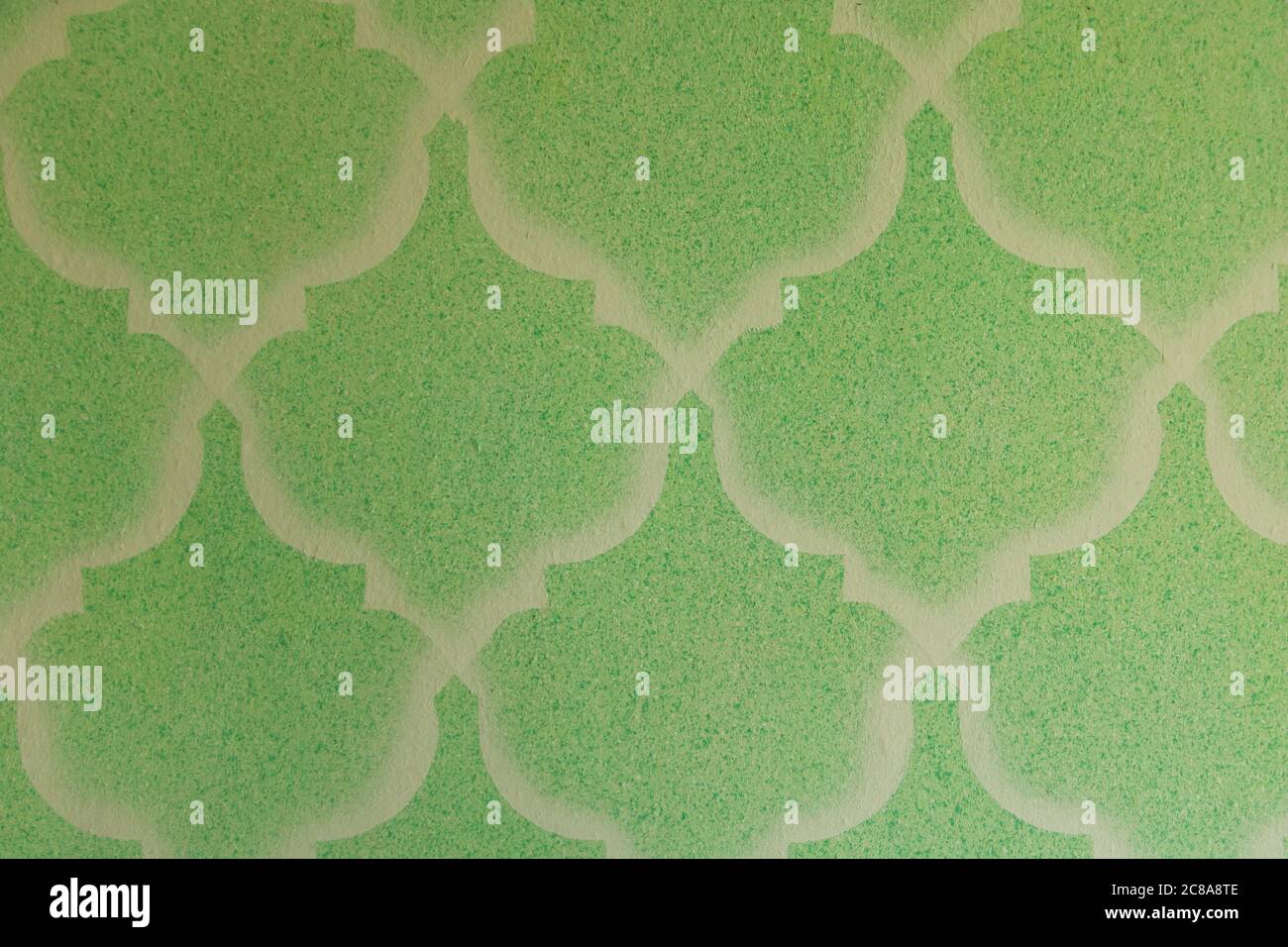 Wall Texture Design Ideas Greem Painted Wall Old Style Stock Photo Alamy