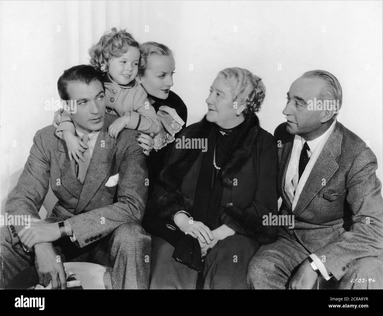 GARY COOPER SHIRLEY TEMPLE CAROLE LOMBARD CHARLOTTE GRANVILLE and Sir ...