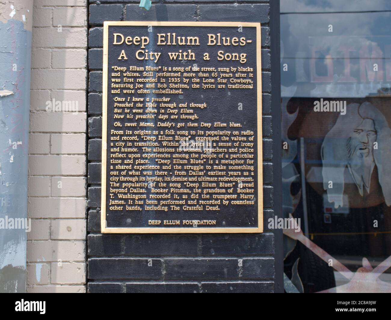 Deep Ellum History and Location in Photos Stock Photo Alamy
