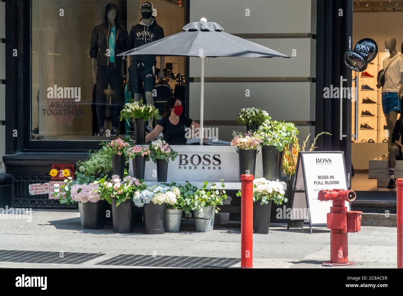 The new face of hugo boss hi-res stock photography and images - Alamy