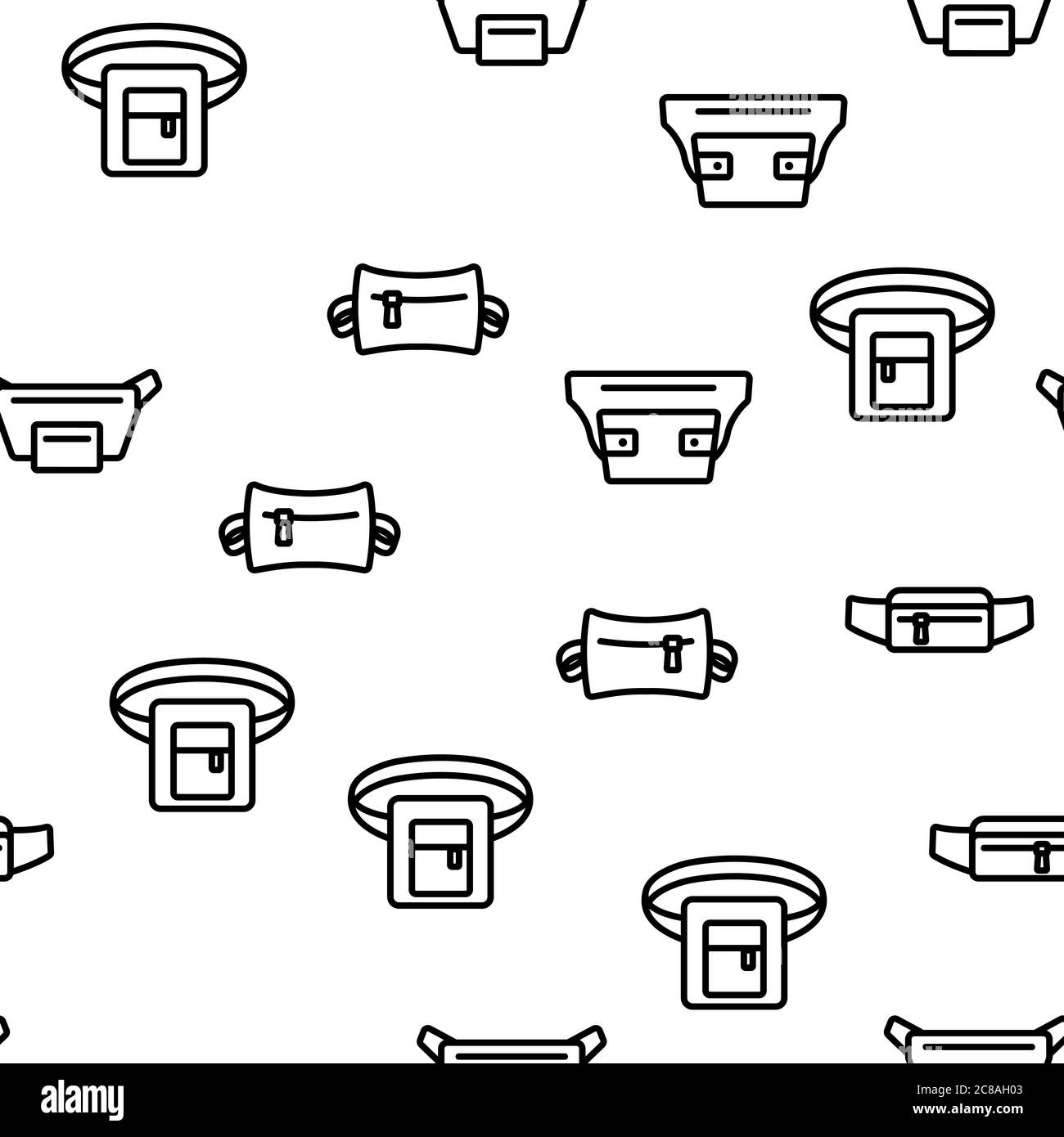 Baag Vector Pattern Lined pouch Stock Vector Images - Alamy