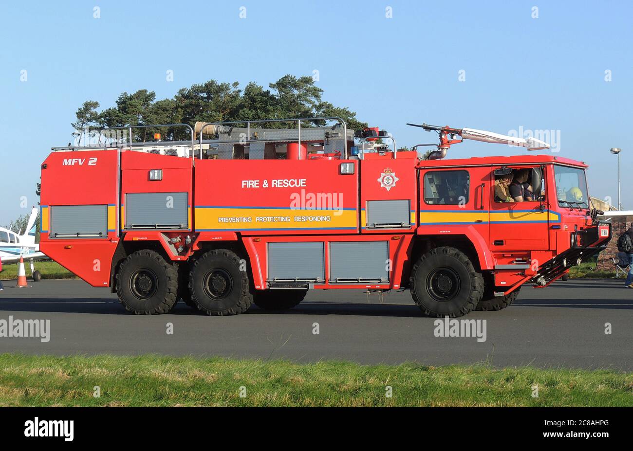 A carmichael MFV 2 operated by the Fire and Rescue department of the