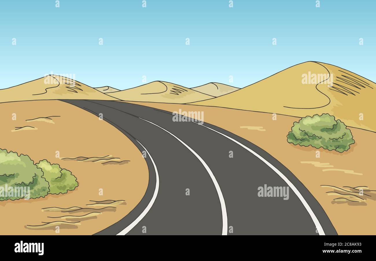 Desert Heat Stroke Stock Vector Images - Alamy