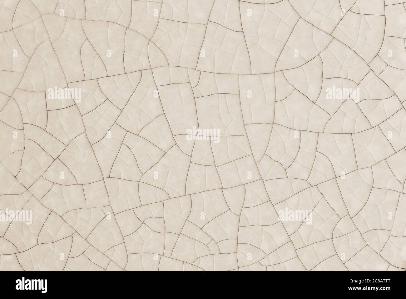 cracked ceramic surface for background use Stock Photo