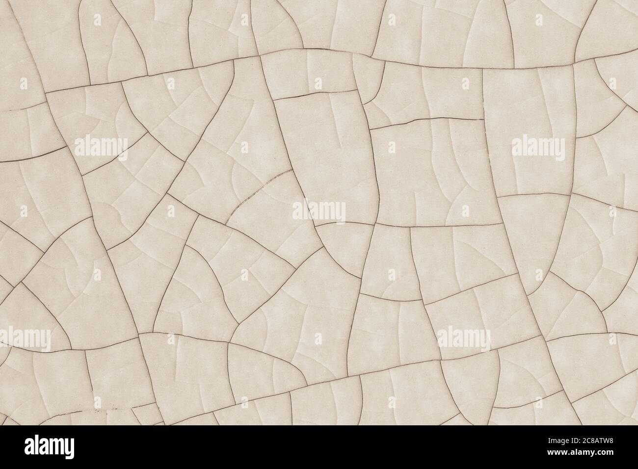 cracked ceramic surface for background use Stock Photo