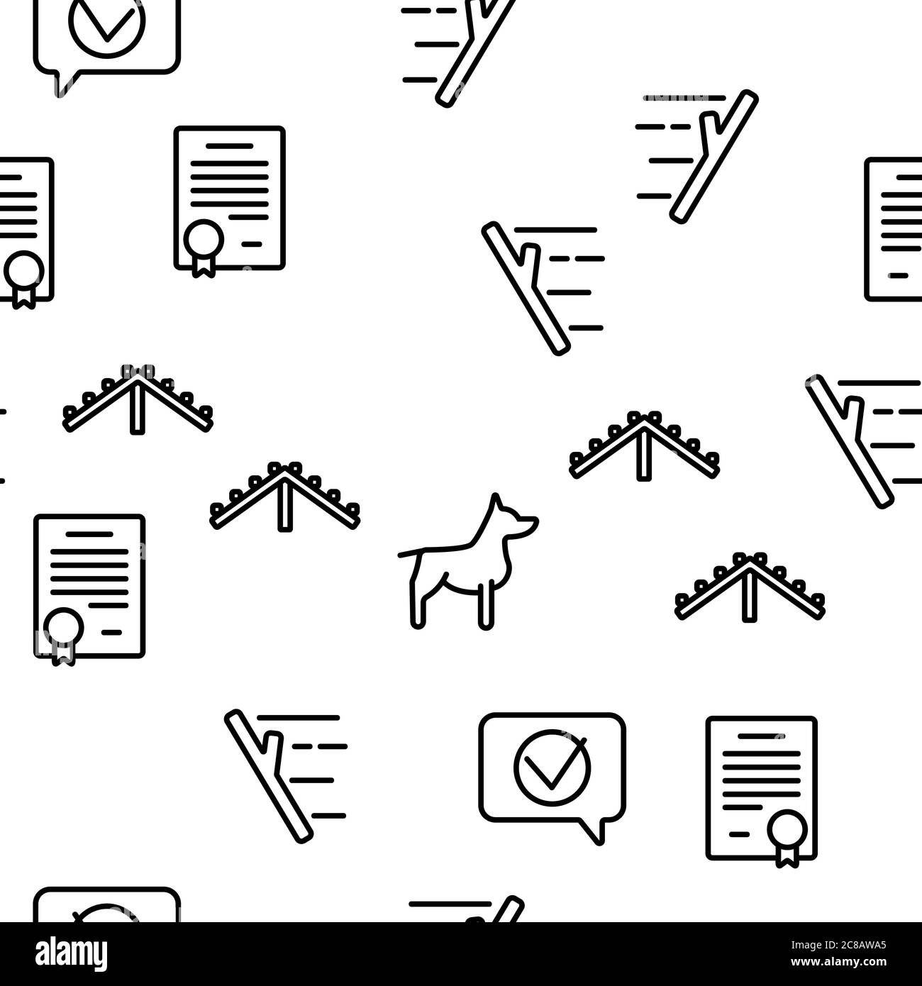 Training whistle dog Stock Vector Images - Alamy