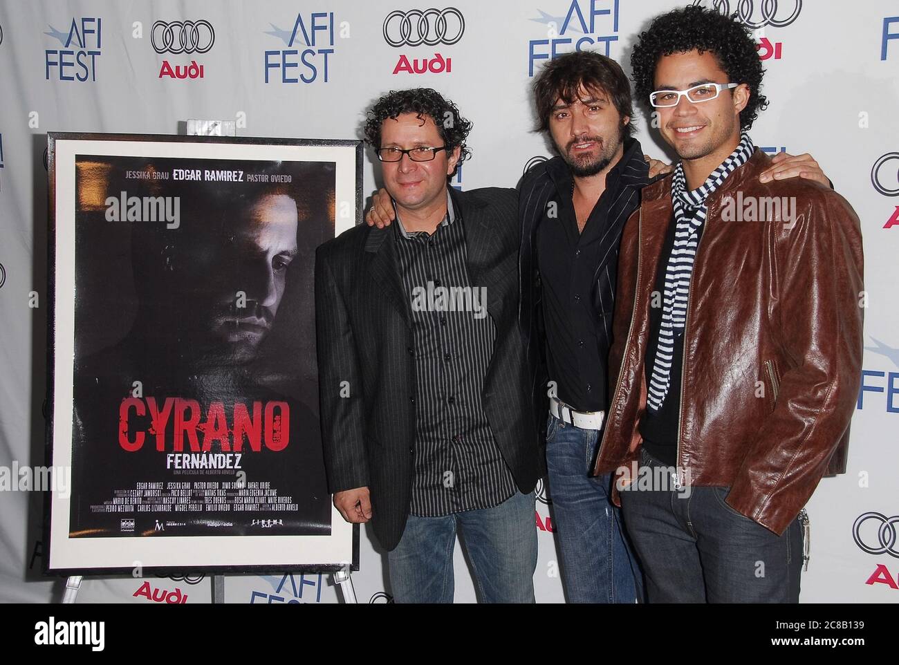 Director Alberto Arvelo, and actors Ximo Solano and Pastor Oviedo at the  AFI FEST 2007 Presents a Screening of 
