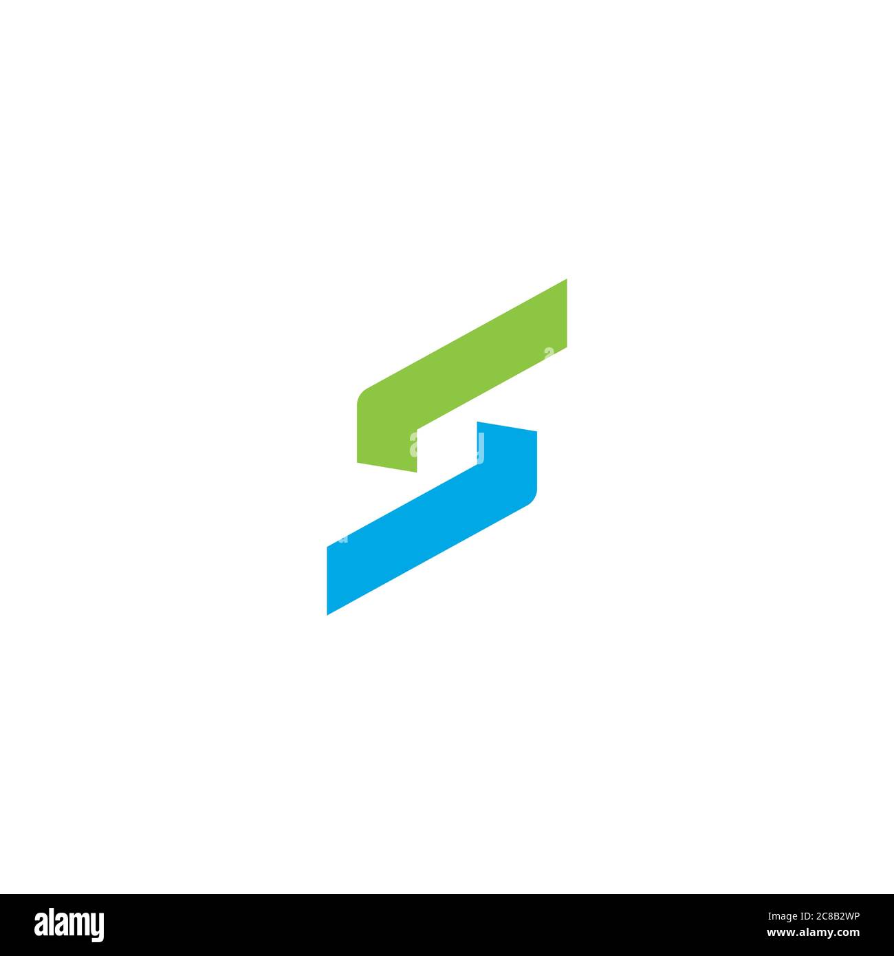 an Abstract logo / icon design Stock Vector