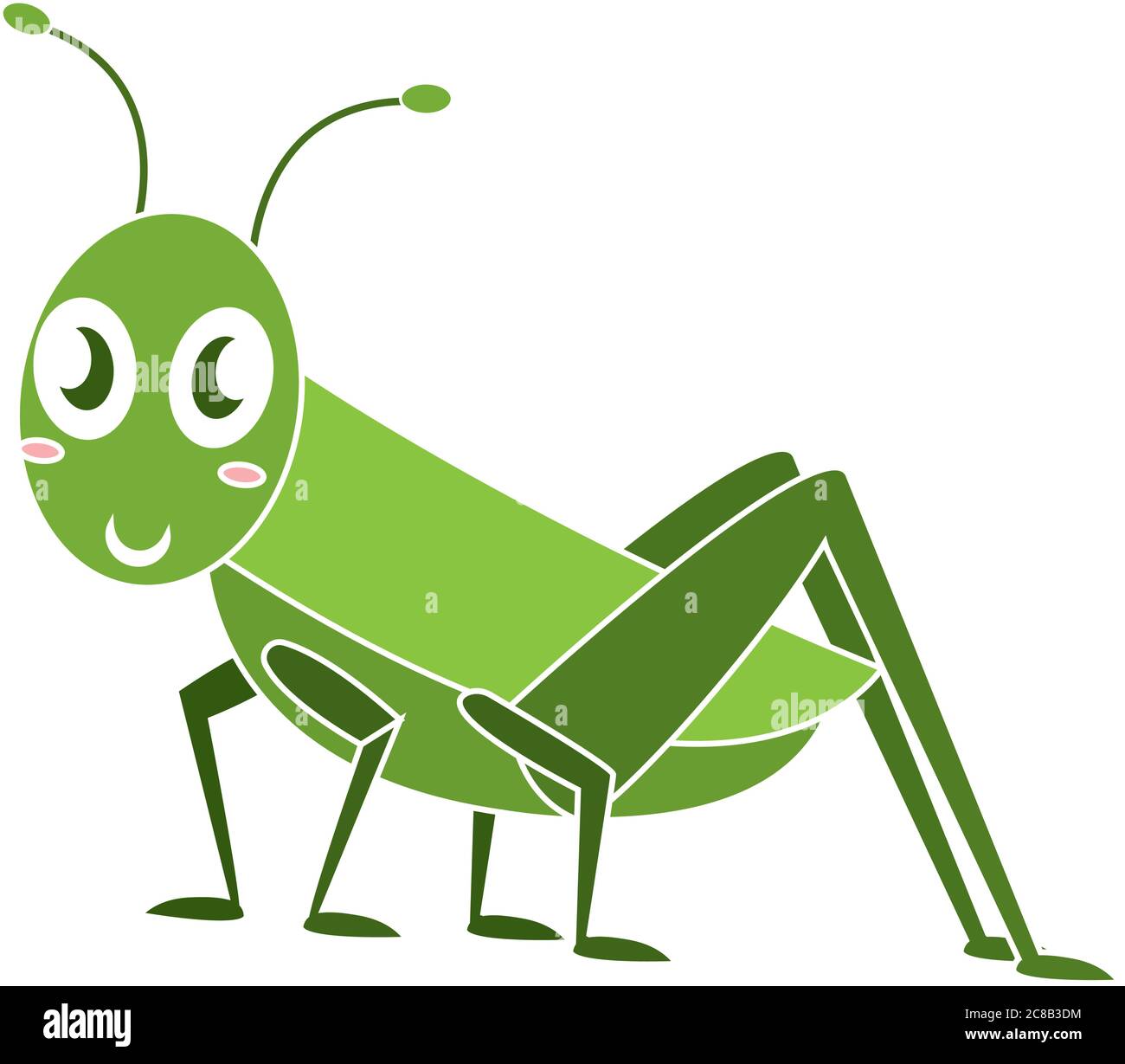 Isolated happy cricket cartoon Stock Vector Image & Art - Alamy