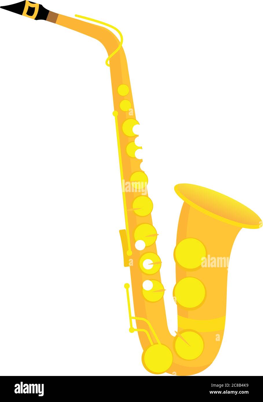 Classical saxophone image Stock Vector Image & Art Alamy