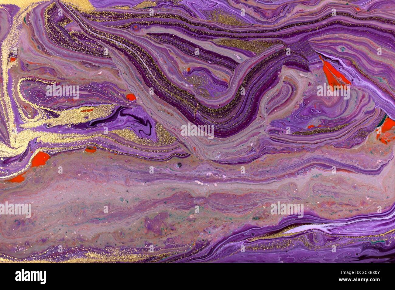 Purple marble abstract fluid art pattern Stock Photo - Alamy