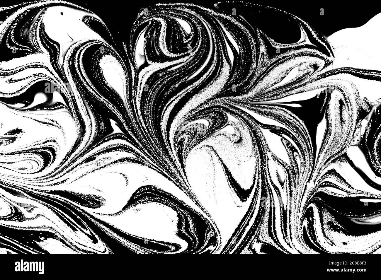 Black and white abstract paint marble background Stock Photo - Alamy