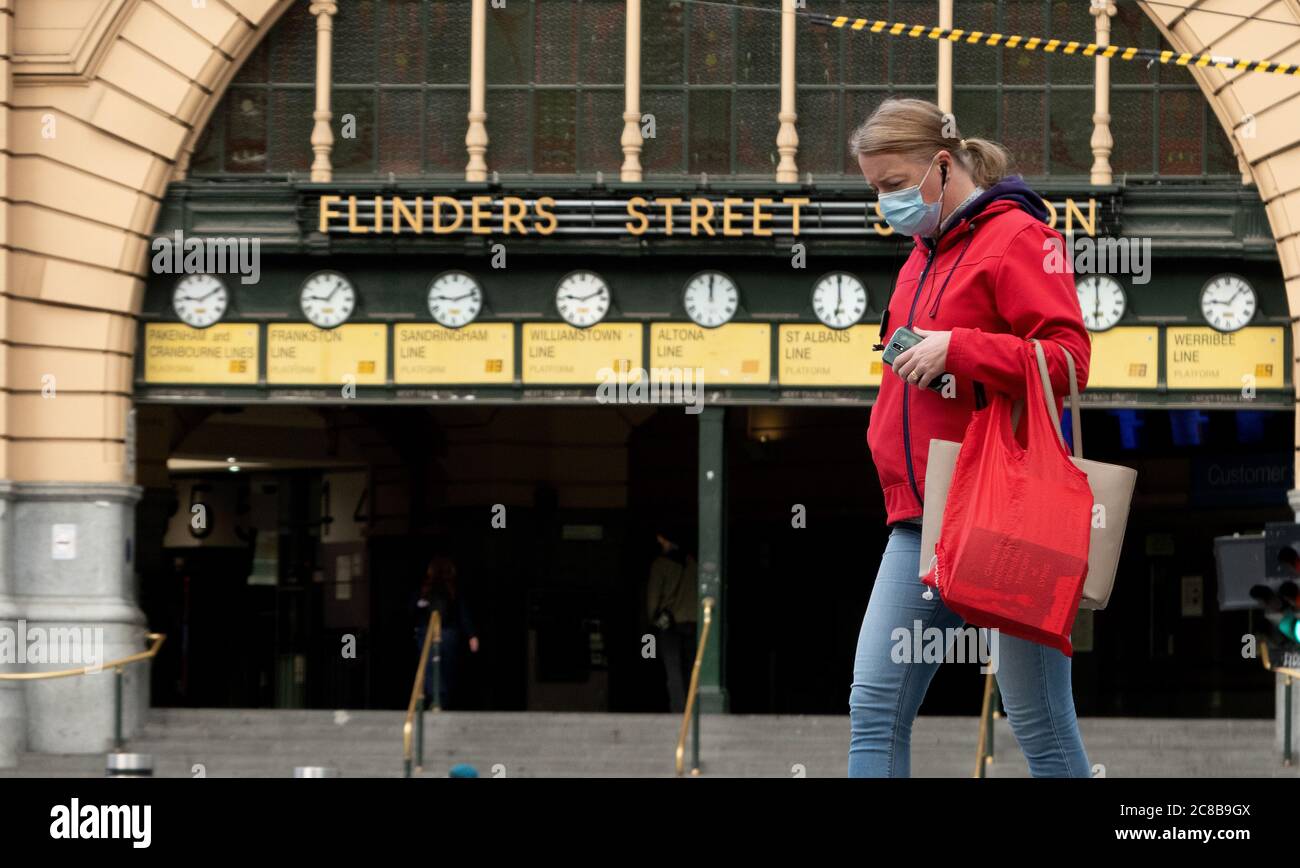 Covid19 pandemic 2020 People wearing mandatory protective face masks