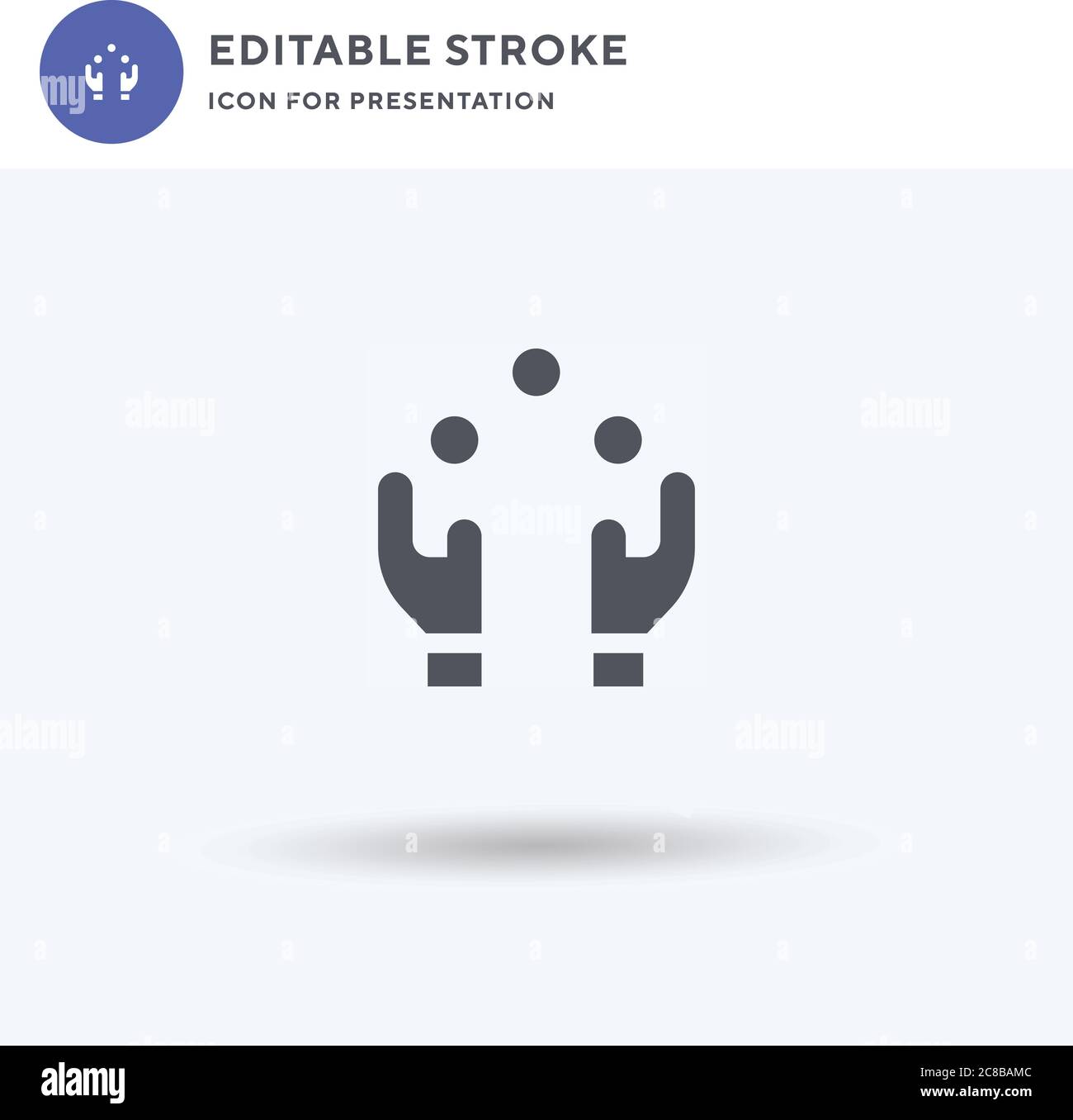 Clown stick figure pictogram Stock Vector Images - Alamy