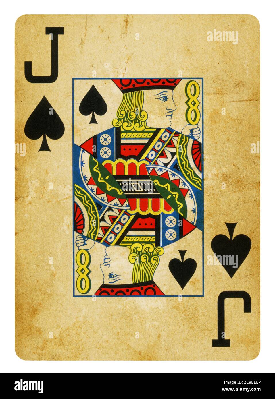 Jack of spades playing card hi-res stock photography and images - Alamy