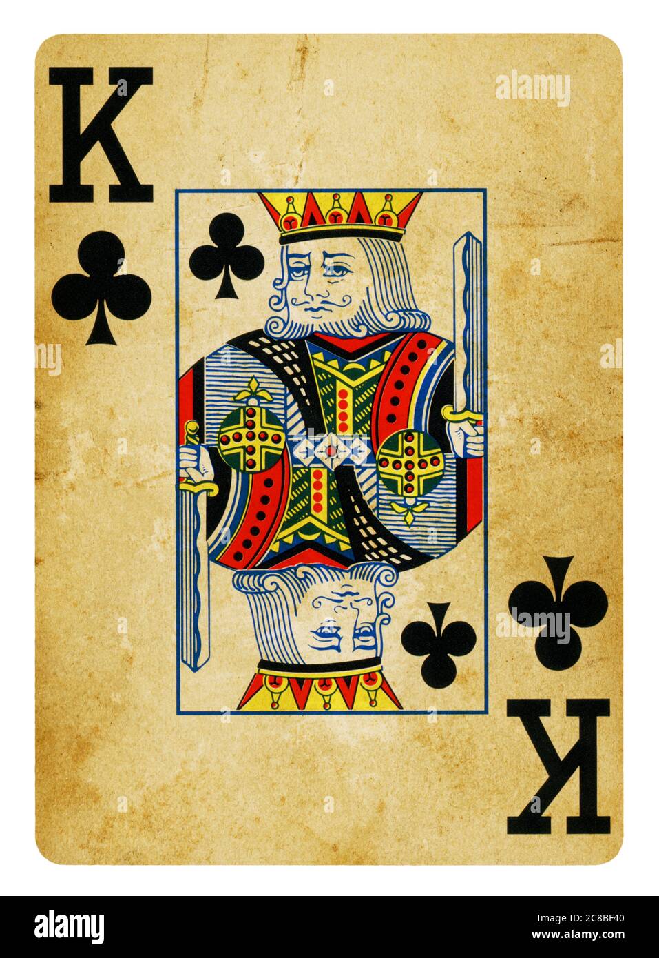Playing card king clubs hi-res stock photography and images - Page