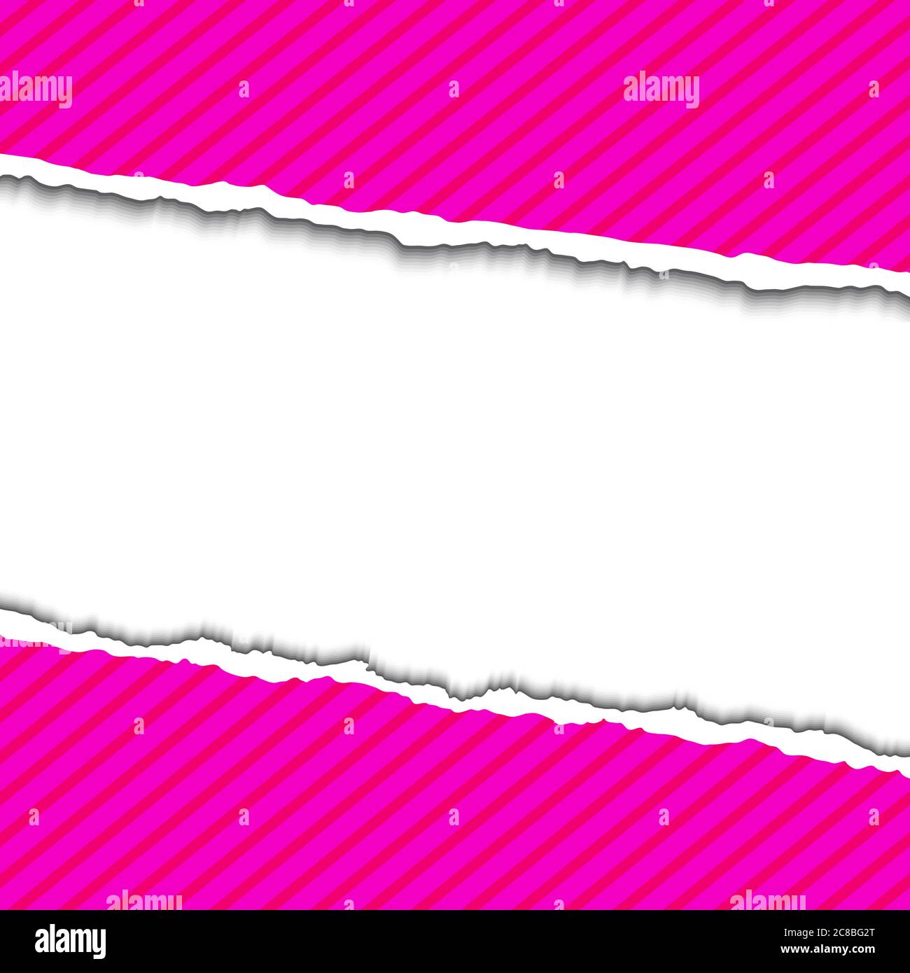 Pink Rip Background Pink Torn paper background with space for your text. Vector EPS10 ...