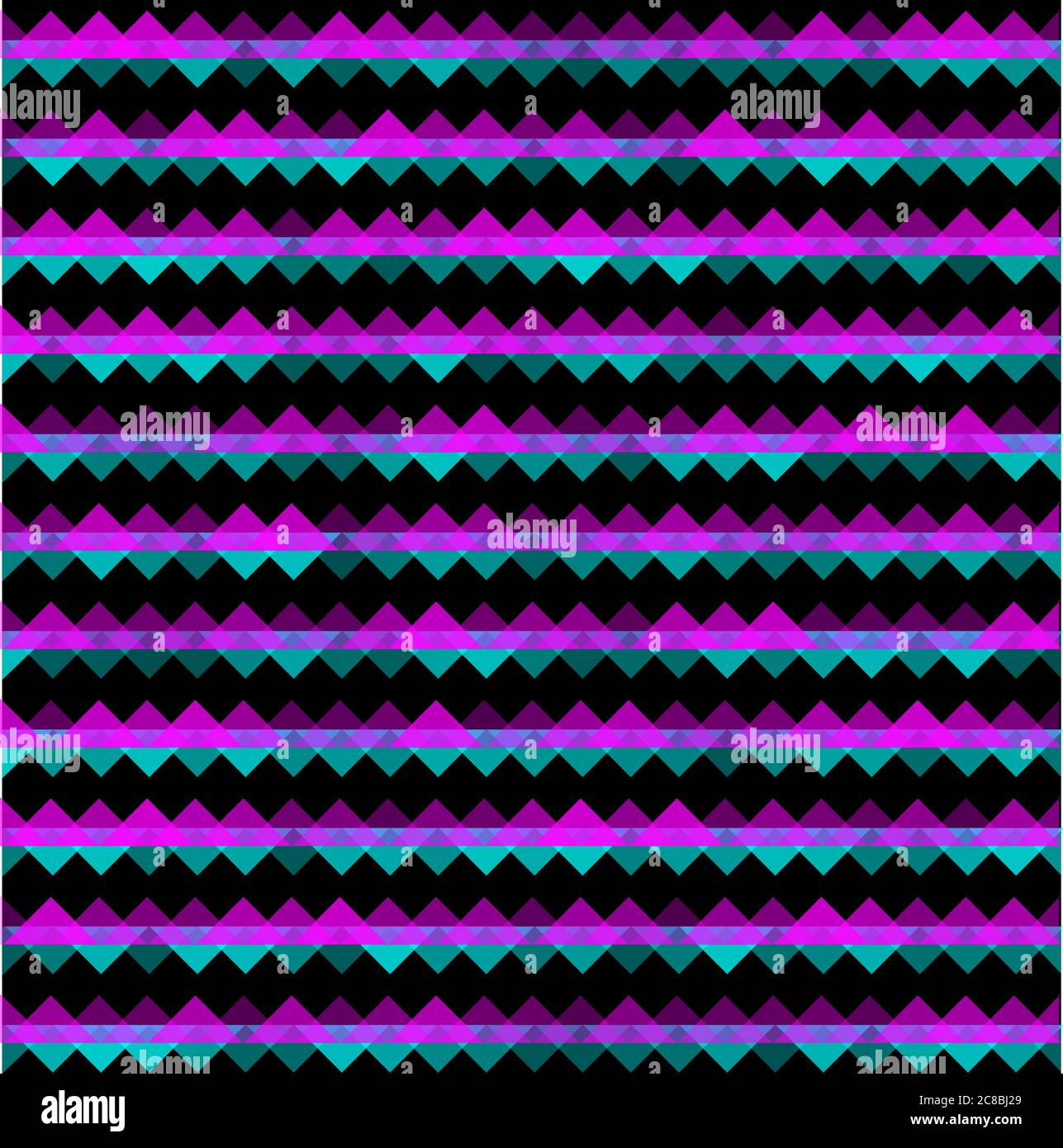 Vector illustration of geometric seamless texture Stock Vector