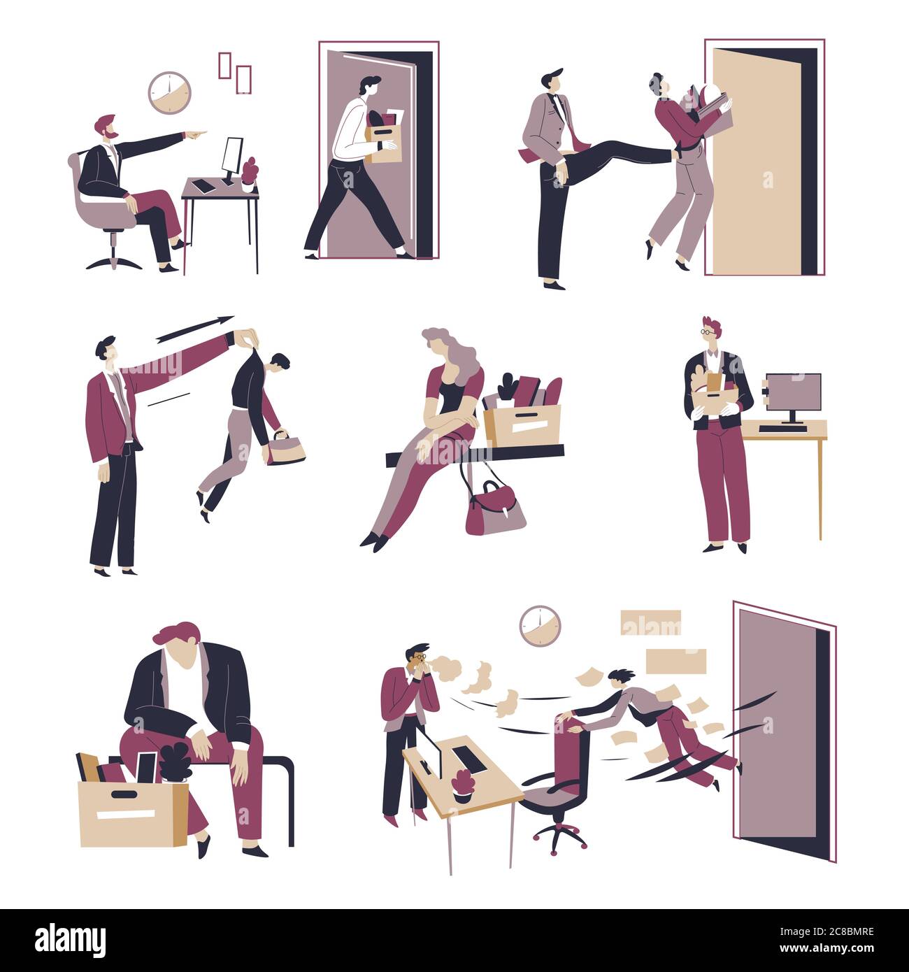 Fired from work Cut Out Stock Images & Pictures Alamy