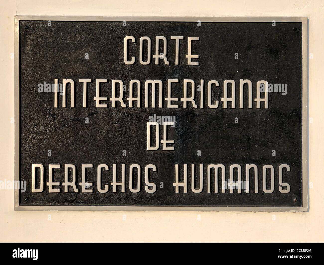 Inter-American Court for Human Rights Stock Photo