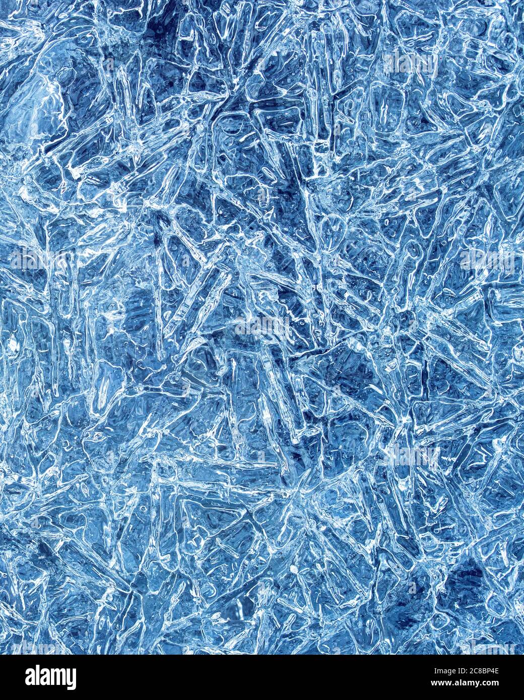 Texture of ice in the winter. Abstract background of frost for design ...