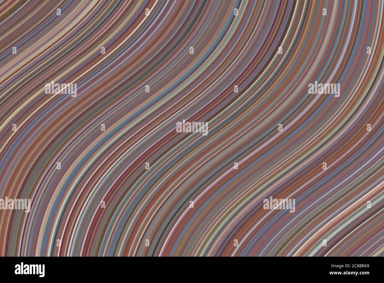 Brown and blue waves vector background Stock Vector Image & Art - Alamy