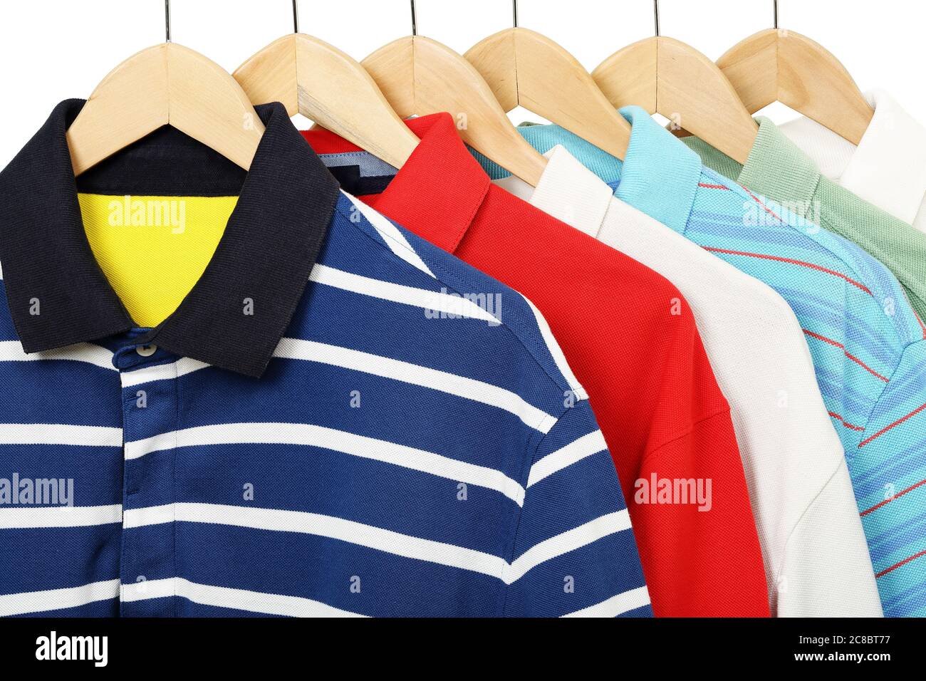 https://c8.alamy.com/comp/2C8BT77/colorful-polo-shirts-on-hangers-2C8BT77.jpg