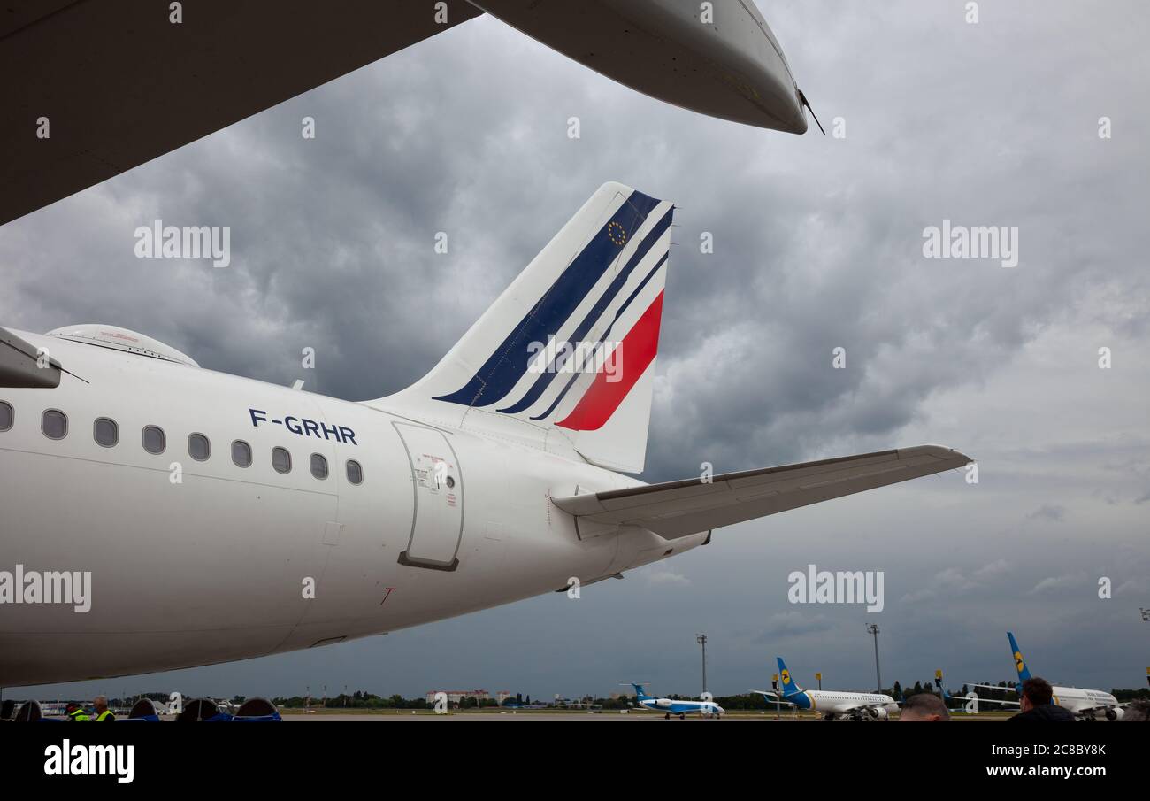Air france air hostess hi-res stock photography and images - Alamy