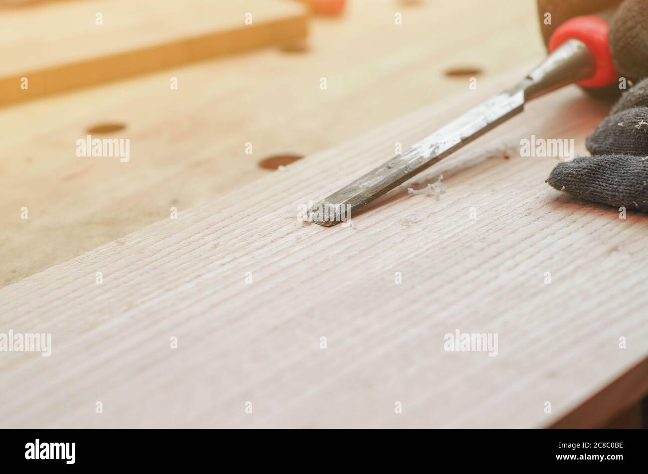 Pencil manufacturing process hi-res stock photography and images - Alamy