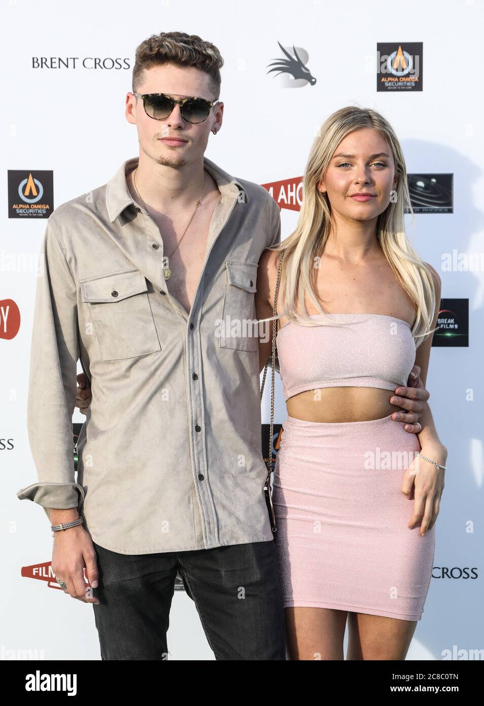 Angus Findlay and Becca De Laroque, World Premiere of Break, Brent ...