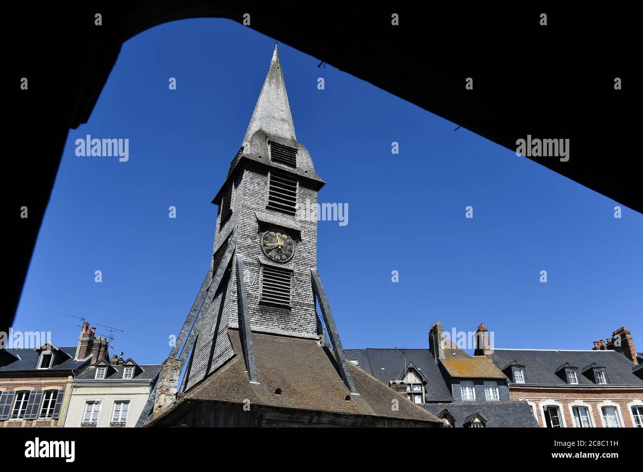 Sainte Catherine church Honfleur Normandy France Stock Photo Alamy