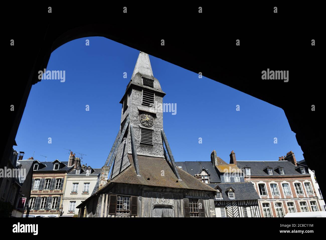 Sainte Catherine church Honfleur Normandy France Stock Photo Alamy
