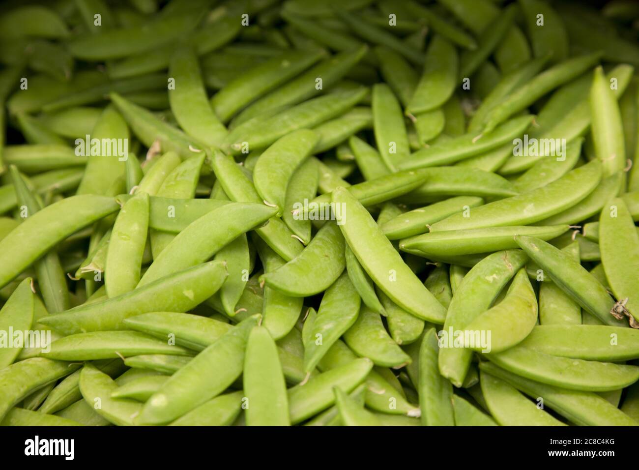 Pods of sugar snap peas at market hi-res stock photography and images -  Alamy
