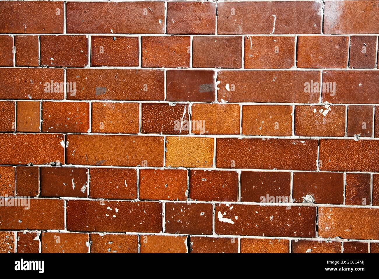 Red Brick Background Stock Photo