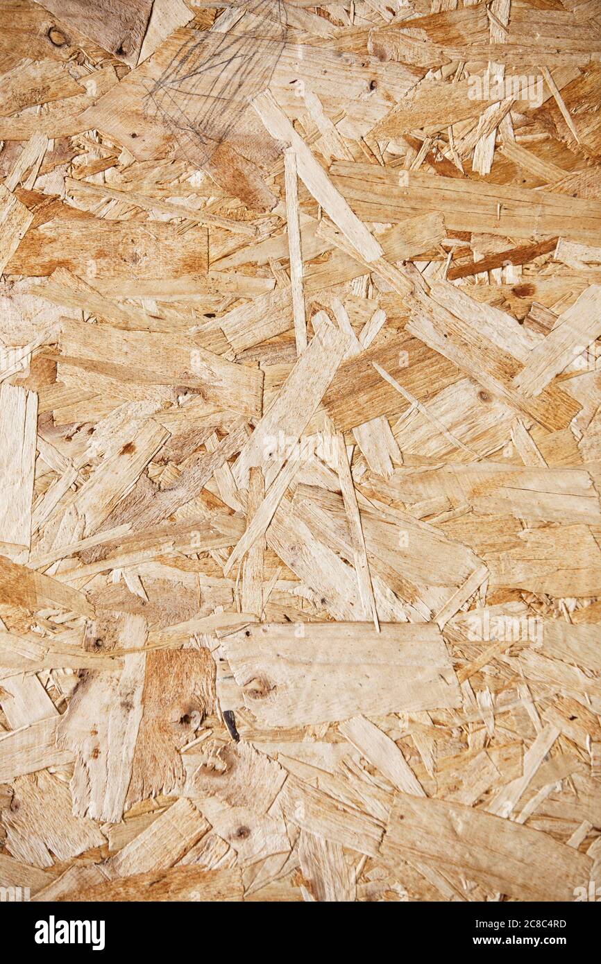 Chipboard plywood background Stock Photo
