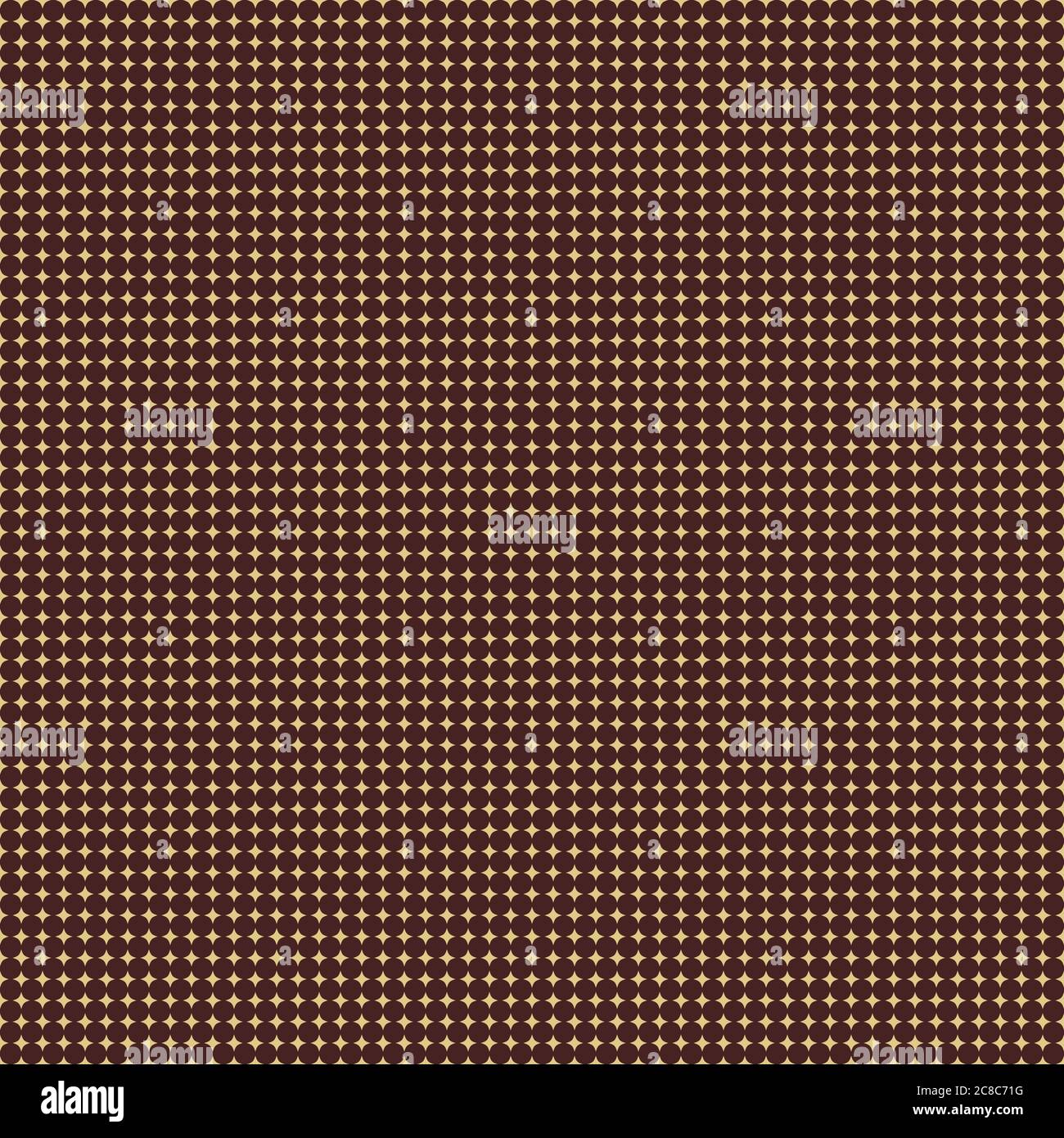 Seamless Modern Vector Pattern With Stars Stock Vector