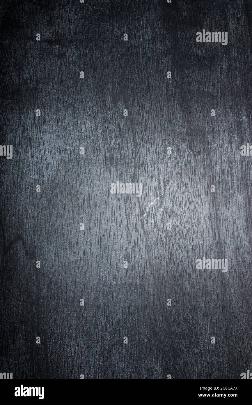 Dark Wood Texture background. Texture of black table desk. top view