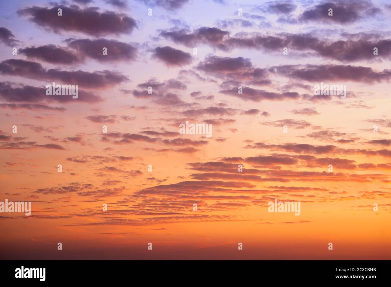 Sunset color sky night stormy hi-res stock photography and images - Alamy