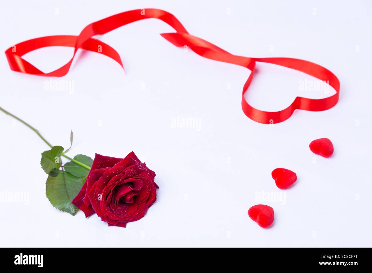 Rose ribbon hi-res stock photography and images - Alamy