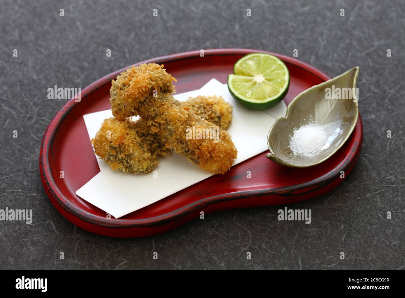 matsutake mushroom fry, japanese cuisine Stock Photo Alamy