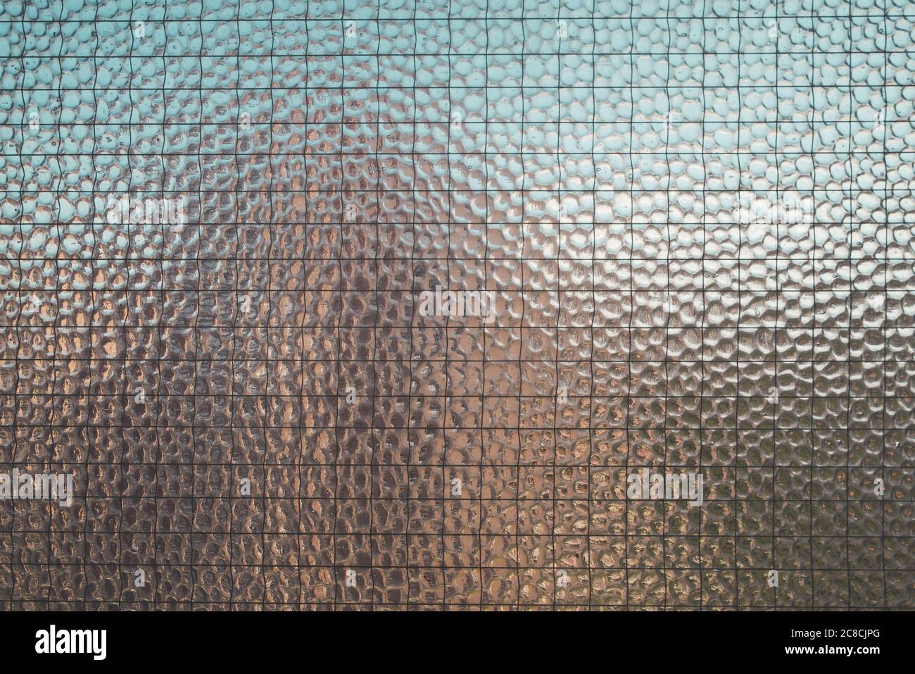 Wired safety glass pattern close up Stock Photo Alamy